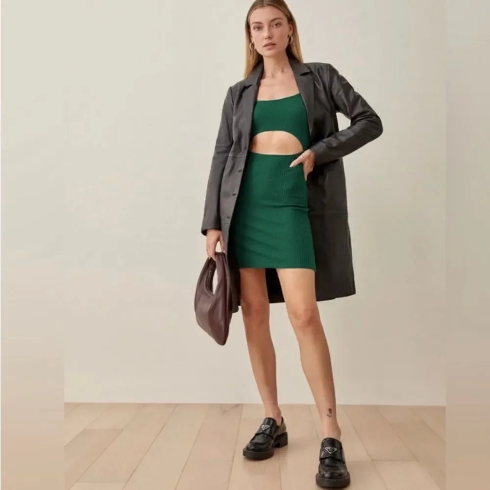Reformation Cut Out Denmark Mini Dress - Picture 6 of 14